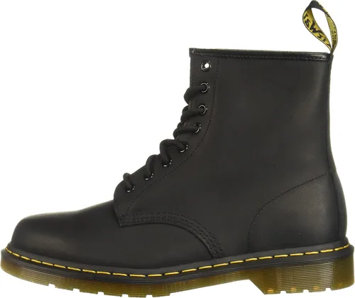 Miniatura 13 de Dr. Dr. Martens 1460 Original- Botas de cuero con 8 ojales, para hombre y mujer, negro, 6