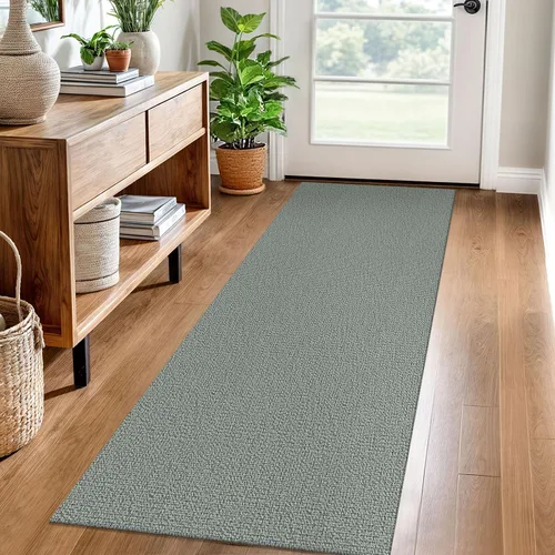 Miniatura 104 de EARTHALL Alfombra pequeña de 2 x 3 pies, lavable para entrada, antideslizante, trenzada, alfombra para puerta interior y exterior, alfombra tejida