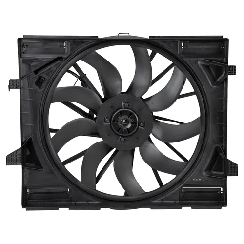 Miniatura 187 de TRQ Conjunto de ventilador de refrigeración del radiador CH3115205 compatible con Jeep Renegade 2019-2021