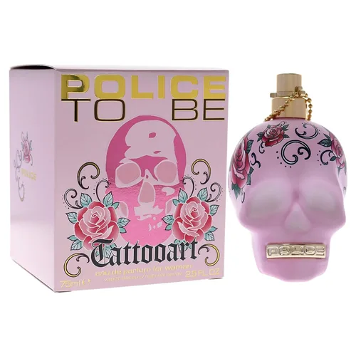 Miniatura 6 de POLICE To Be Tattooart For Woman - Fragancia para mujer - Aroma floral afrutado de gourmand - sándalo cremoso y un acuerdo de malvavisco dulce