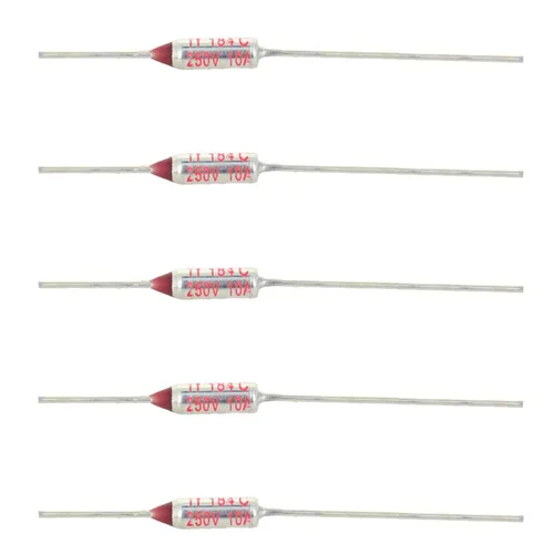 Miniatura 15 de Fielect Fusibles Térmicos 212.0 °F Corteos Térmicos Fusible Circuito de Corte Temperatura Fusible Térmico 250V 10A