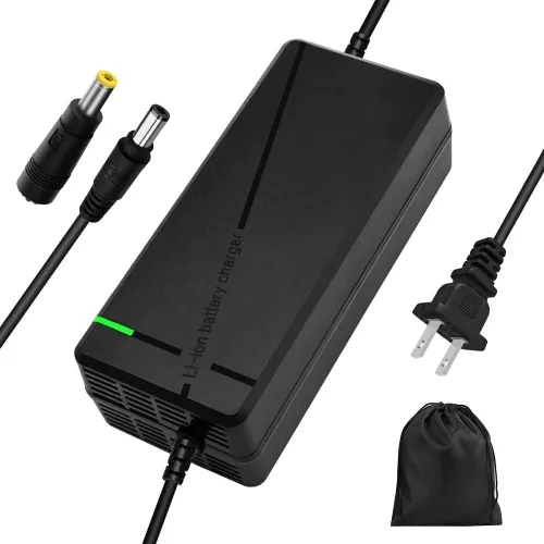 Miniatura 12 de Cargador súper rápido de 54.6V 3A / 5A para batería de litio de 48V, 7 tipos de enchufes para elegir, no necesita adaptador, más seguro. Compatible