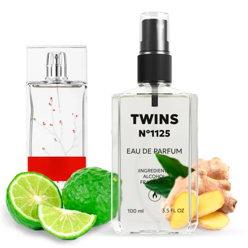 Miniatura 137 de TWINS Impresión de Bouquet Floral Perfume para mujer Eau de Parfum No.1179 3.4 fl oz (100 ml)