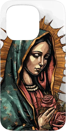 Miniatura 14 de Funda para iPhone 12 Pro Max Virgen De Guadalupe Católica Virgen De Guadalupe