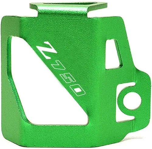 Miniatura 18 de Compatible con Z400 Z750 Z800 Z900 Z 900 2021 Accesorios de motocicleta CNC aluminio trasero depósito de líquido de freno trasero protector