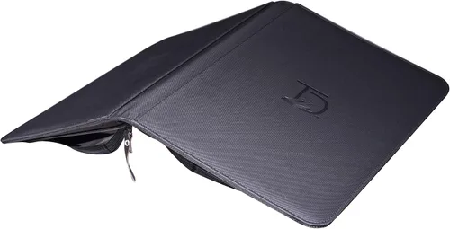 Miniatura 4 de TopDeck carpeta con ranuras para 500 tarjetas, álbum para tarjetas de colección intercambiables, 9 tarjetas por página, con carga lateral, carpeta
