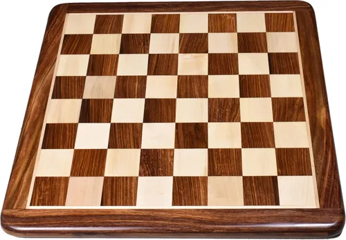 Miniatura 7 de RoyalChessMall-17 - Tablero de ajedrez de madera con incrustaciones, palisandro dorado y madera de arce, cuadrado de 1.772 in
