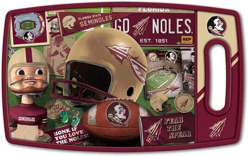 Miniatura 21 de YouTheFan NCAA Retro Series Tabla de cortar