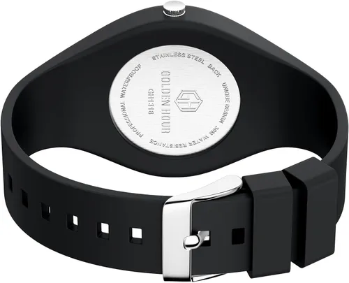 Miniatura 5 de GOLDEN HOUR Relojes deportivos impermeables analógicos unisex para enfermeras, profesionales médicos, estudiantes, esfera militar brillante y fácil