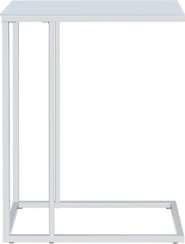Miniatura 6 de Coaster Home Furnishings Stella - Mesa auxiliar de sofá en forma de C de 10 pulgadas con base abierta y diseño que ahorra espacio