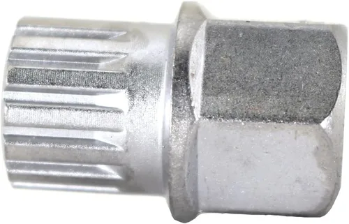 Miniatura 11 de TEMO Llave de extracción de tornillo de tuerca de bloqueo de rueda de 11/15Pt Socket antirrobo S3054 para vehículos BMW