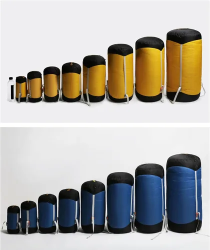 Miniatura 8 de New 1.5L-45L Ultralight Compression Sack for Sleeping Bag Accessories Waterproof Nylon Stuff Sack Outdoor Ultralight Storage Bag