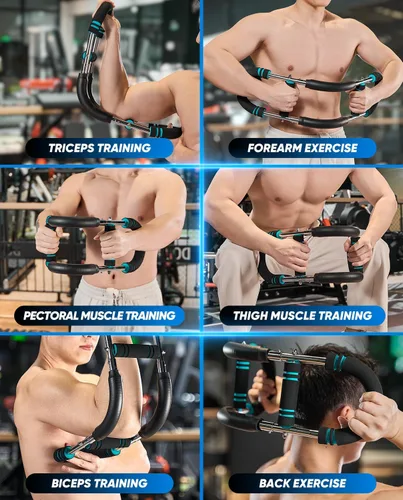 Miniatura 4 de 2026 New Saker PowerTwist Arm Trainer, Adjustable Forearm Strengthener, Arm Exercise and Chest Workout Equipment for Home Gym, for Men, Ideas for