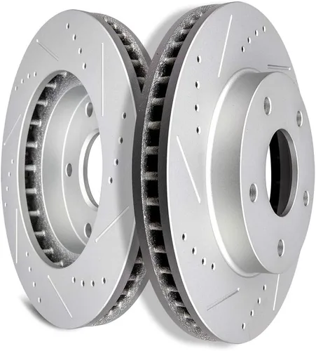 Miniatura 43 de SCITOO Rotores de freno traseros, 2 kits de frenos para Acura Integra 1990-2001, Honda Civic 1992-1995 1999-2000, para Civic del Sol 1993-1997, CRX