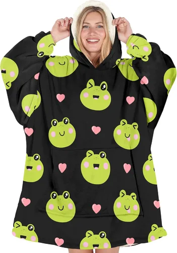 Miniatura 11 de Warmstorey Manta con Capucha Portátil para Mamá Esposa La Mejor Sudadera de Todos los Tiempos - Regalo de Navidad del Esposo Hija Aniversario