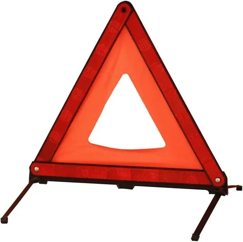 Miniatura 6 de Cartel de Advertencia de Coche Reflectante con Triple Triángulo, Señal de Peligro en Carretera, Tablero de Avería de Emergencia, Kit de Advertencia