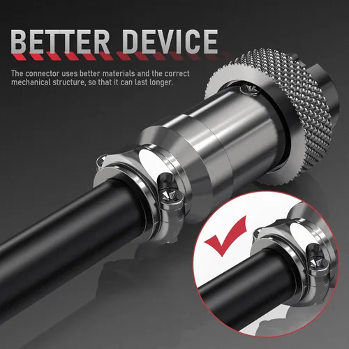 Miniatura 4 de YESWELDER Pedal de soldadura TIG, pedal de control de amplificador, compatible con TIG-200P ACDC TIG-205P YWT-200DC y otras máquinas con control