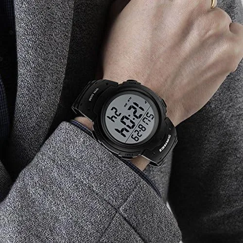 Miniatura 2 de AIMES Unisex Digital Watch with Luminous Display Sport Watches for Men and Women Multiple Functions and Comfortable Design 50m Waterproof Watch