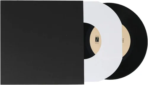 Miniatura 4 de BIG FUDGE Pro Blank Album Jackets - 7 pulgadas x negro - 20 cubiertas de discos de vinilo (400 gsm) - Cubierta de álbum para discos - Mangas