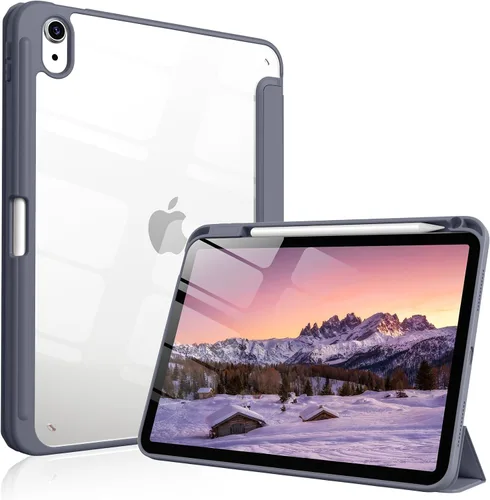 Miniatura 14 de Funda para iPad (A16) de 11ª generación de 11 pulgadas 2025, funda para iPad de 10.9 pulgadas 2022 con soporte para lápices, funda a prueba