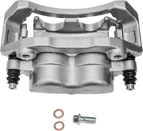 Miniatura 7 de Detroit Axle - Kit de freno delantero para Dodge Ram 1500 2005-2006 Durango 2002-2005 2005-2006 Pinza de freno de disco con soporte Pastillas