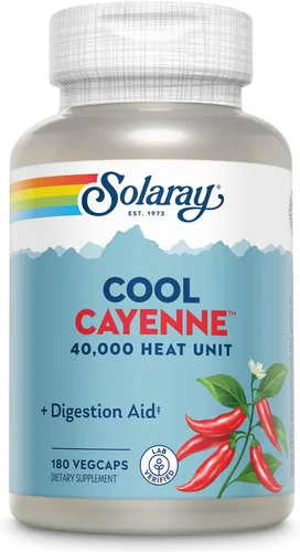 Miniatura 8 de Solaray Cayena fresca, 90 cápsulas