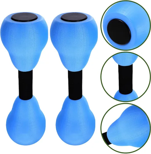 Miniatura 7 de STOBAZA 2 mancuernas ajustables para mujer y ligeras para deportes acuáticos, pesas de fitness para piscina, aeróbicos, entrenamiento de fuerza