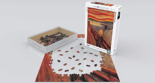 Miniatura 3 de EuroGraphics El grito de Edvard Munch Puzzle (1000 piezas), (Modelo: 6000-4489)