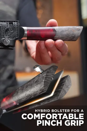 Miniatura 4 de Dalstrong Cuchillo de pelar – 4 pulgadas – Serie Spartan Ghost – Acero en polvo forjado americano premium S35VN – Hoja afilada – Cuchillo de cocina