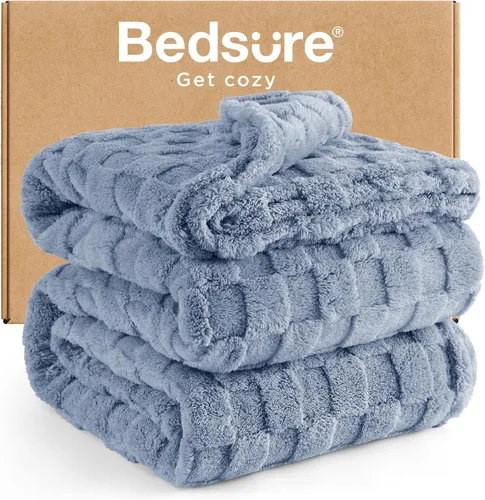 Miniatura 11 de Bedsure GentleSoft - Manta verde salvia para sofá, manta de forro polar a cuadros, regalos de Navidad para mujeres, hombres y niñas, bonita manta