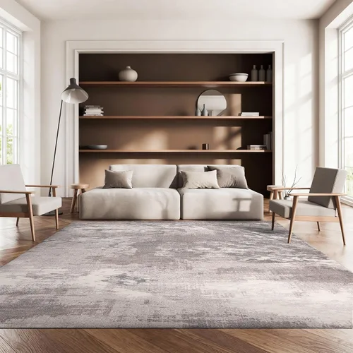 Miniatura 24 de SAFAVIEH Madison Collection - Alfombra de pasillo de 2 pies 2 pulgadas x 6 pies, beige y gris, no desprende pelusa y de fácil cuidado