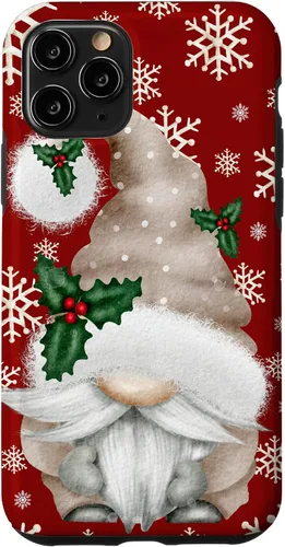 Miniatura 29 de Aesthetic Snowflake Cute Winter Gnome for Christmas Grandma Case for iPhone 17