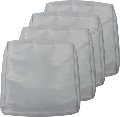 Miniatura 12 de EHouseHome Fundas de cojín para silla de patio, lavables, resistentes a los rayos UV, fundas de repuesto, impermeables, para muebles de exterior