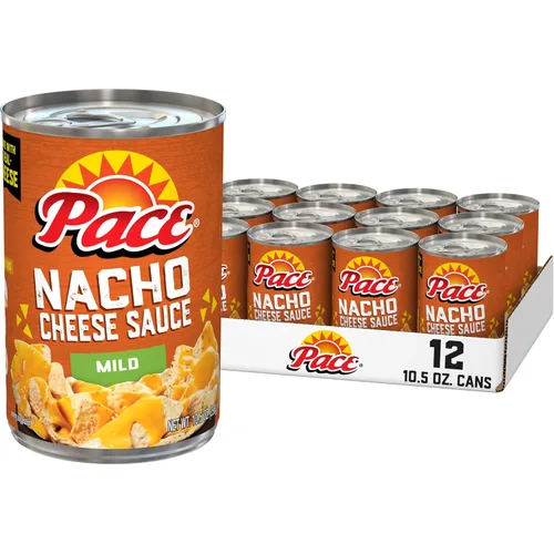 Miniatura 10 de Salsa de queso para nachos mediana Pace, lata de 10.5 onzas