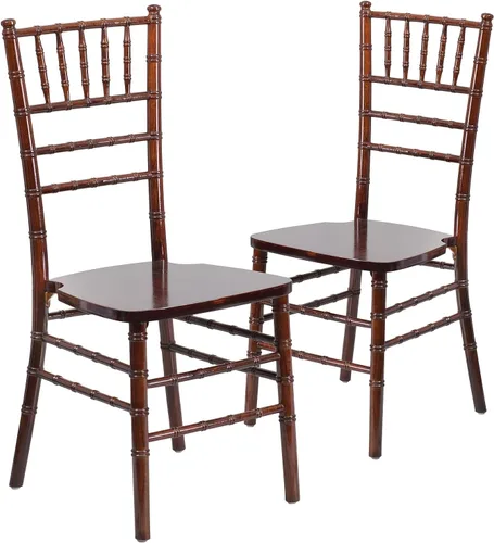 Miniatura 21 de Flash Furniture - Silla Chiavari de madera negra de la serie HERCULES