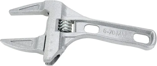Miniatura 2 de Sscon Llave inglesa ajustable de 6 a 2.677 in para fontanería para baño, cocina, plata