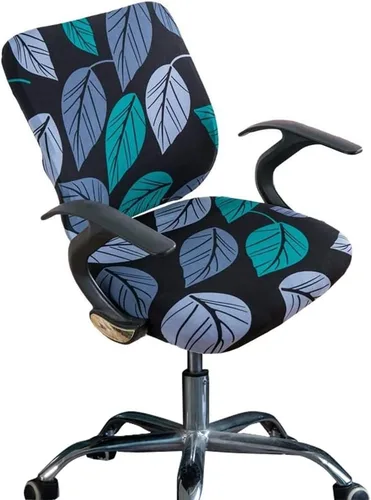 Miniatura 30 de Melaluxe Funda para silla de oficina de computadora, funda universal protectora y elástica para silla giratoria elástica Totam