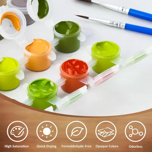 Miniatura 5 de NiArt Pintura por números para adultos principiantes, pintura por números sobre lienzo para niños, kits de pintura al óleo para regalo decoración