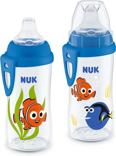 Miniatura 12 de NUK Finding Dory - Vaso activo de 10 onzas, 2 unidades (paquete de 1), sin BPA, a prueba de derrames Finding Nemo