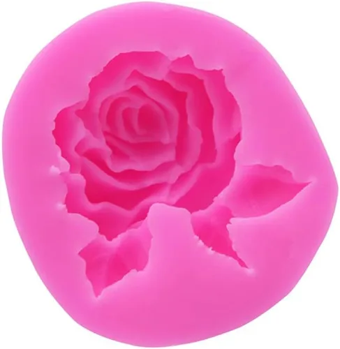 Miniatura 4 de Molde de jabón de silicona con forma de flor de rosa 3D, molde para pastel de chocolate, hecho a mano, decoración de fondant, fabricación de jabón