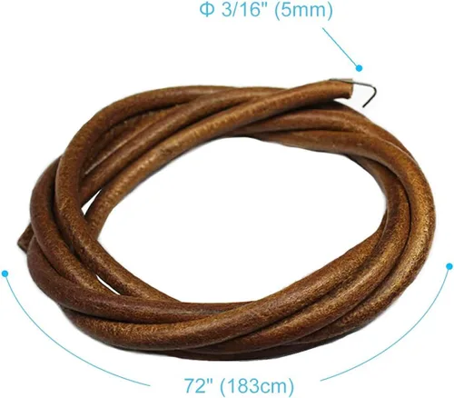 Miniatura 2 de ckpsms Marca -1PCS #B111-72 Cinturón de cuero apto para muchas máquinas de coser Singer Treadle (1PCS)