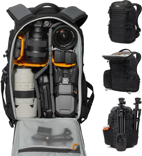 Miniatura 11 de Lowepro ProTactic BP 450 AW III - Mochila para cámara, acceso de 4 puntos, bolsa profesional para cámara, DSLR/Drones/Sin espejo, hasta portátil