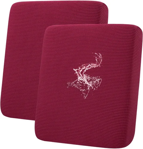 Miniatura 52 de hyha Fundas impermeables para cojines de sofá para mascotas, funda antideslizante para asiento de sofá para perros lavable, tela de jacquard Gris