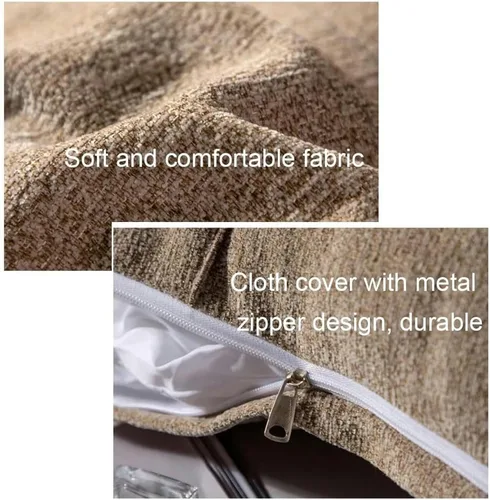 Miniatura 3 de Bedside Cushion Headboard Backrest Reading Cushy Bed Wedge Pillow Bedside Cushion Bolster Backrest Positioning Support Pillow for Sofa Bed