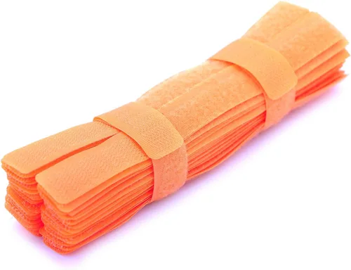 Miniatura 7 de 50 piezas, sujetacables reutilizables, organizador de cables, sostén de cables, 17,8 cm (multicolor2)