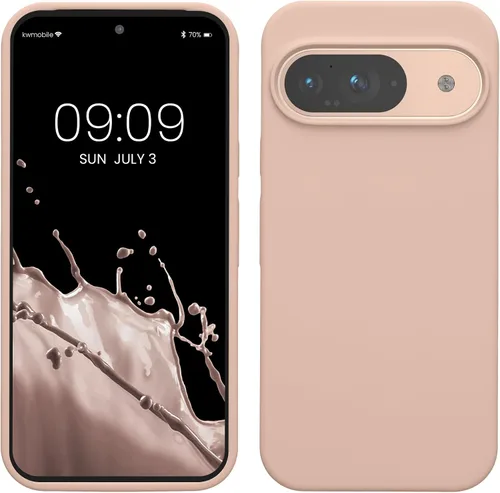 Miniatura 251 de kwmobile Funda Compatible con Google Pixel 6 Pro - Funda de Teléfono de Silicona TPU con Acabado Suave - Azul Caribe