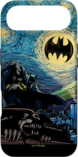 Miniatura 26 de Funda de pintura estilo noche estrellada de Batman para iPhone 13 DC Comics