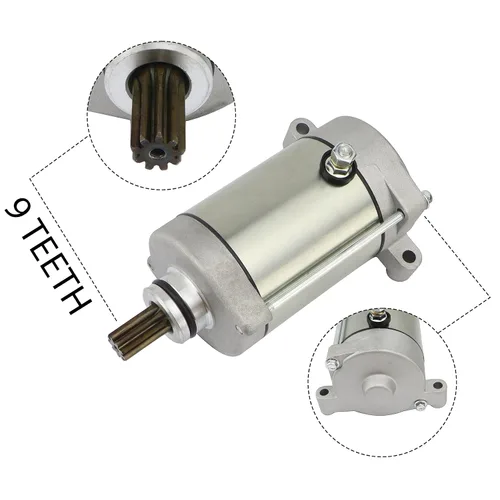 Miniatura 2 de Motor de arranque w/relé e interruptor de encendido para Yamaha Rhino 450 2007-2009/Rhino 660 2007