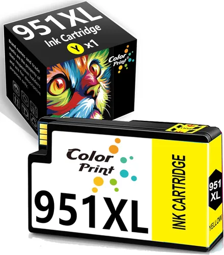 Cartucho de tinta compatible 950 951 de repuesto para HP 951XL amarillo 950XL HP950XL para impresora OfficeJet 8600 Pro 251dw 276dw 8100 8610 8615