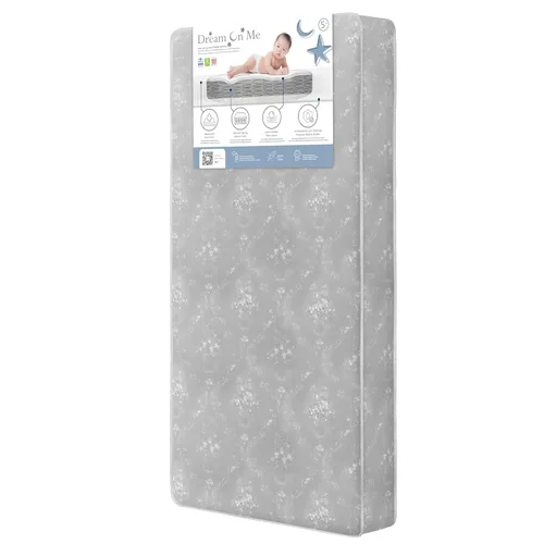 Miniatura 9 de Dream On Me Nap Nest - Colchón para cuna y niños pequeños, de doble cara - Bebés y niños pequeños, colchón impermeable de 5 pulgadas con 88 resortes